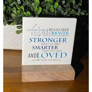 New Inspirational Quotes Desk Decor Gifts For Women Best Friend Encouragement